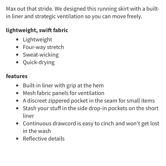 Lululemon Hotty Hot High-Rise Skirt - Picture 15 of 15